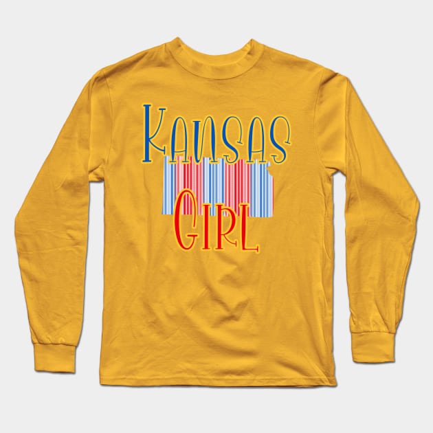 Kansas Girl Long Sleeve T-Shirt by Flux+Finial